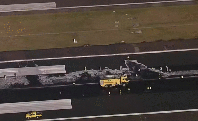 Aeroporto Santos Dumont suspende operações após óleo na pista; mais de 160 voos cancelados