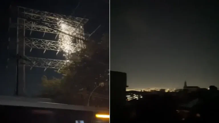 Furto de cabos causa incêndio em subestação e deixa partes do Rio no escuro
